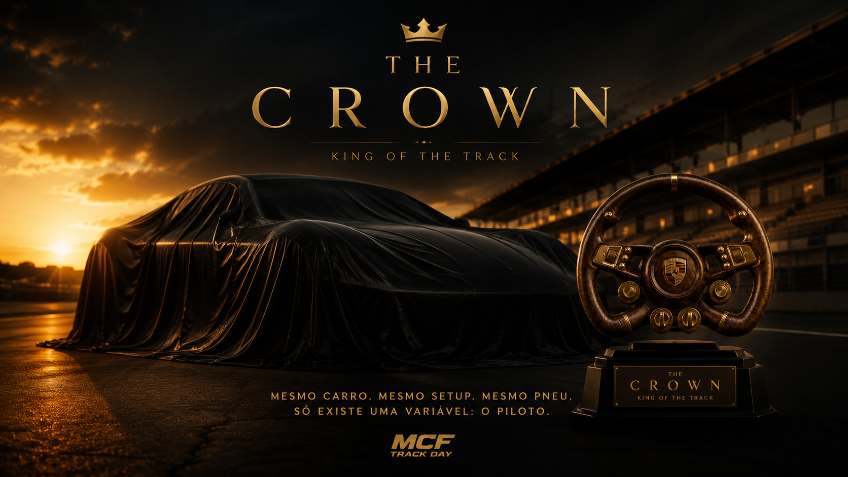 The Crown — volante coroado