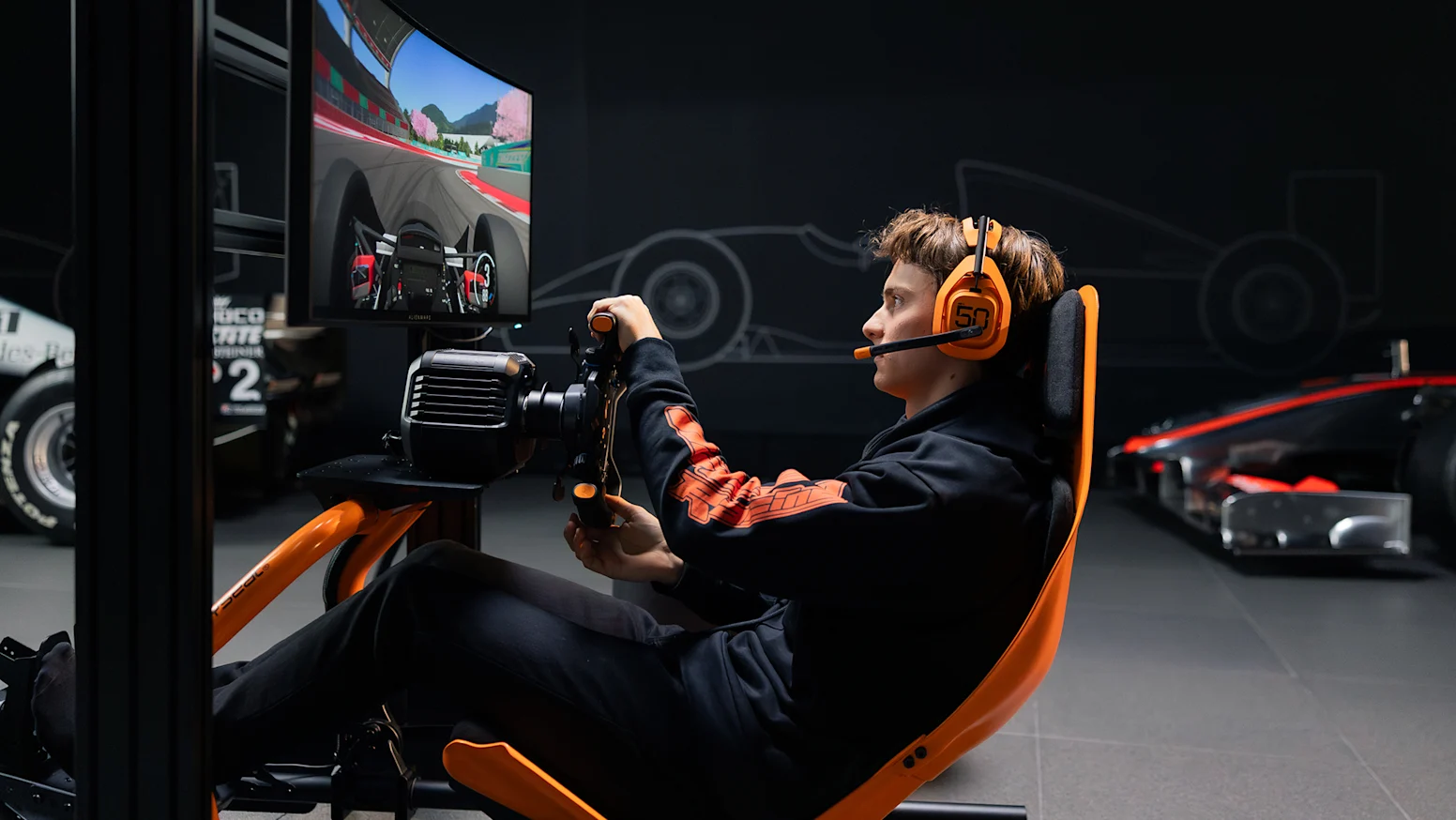 Simulador profissional Racing Station