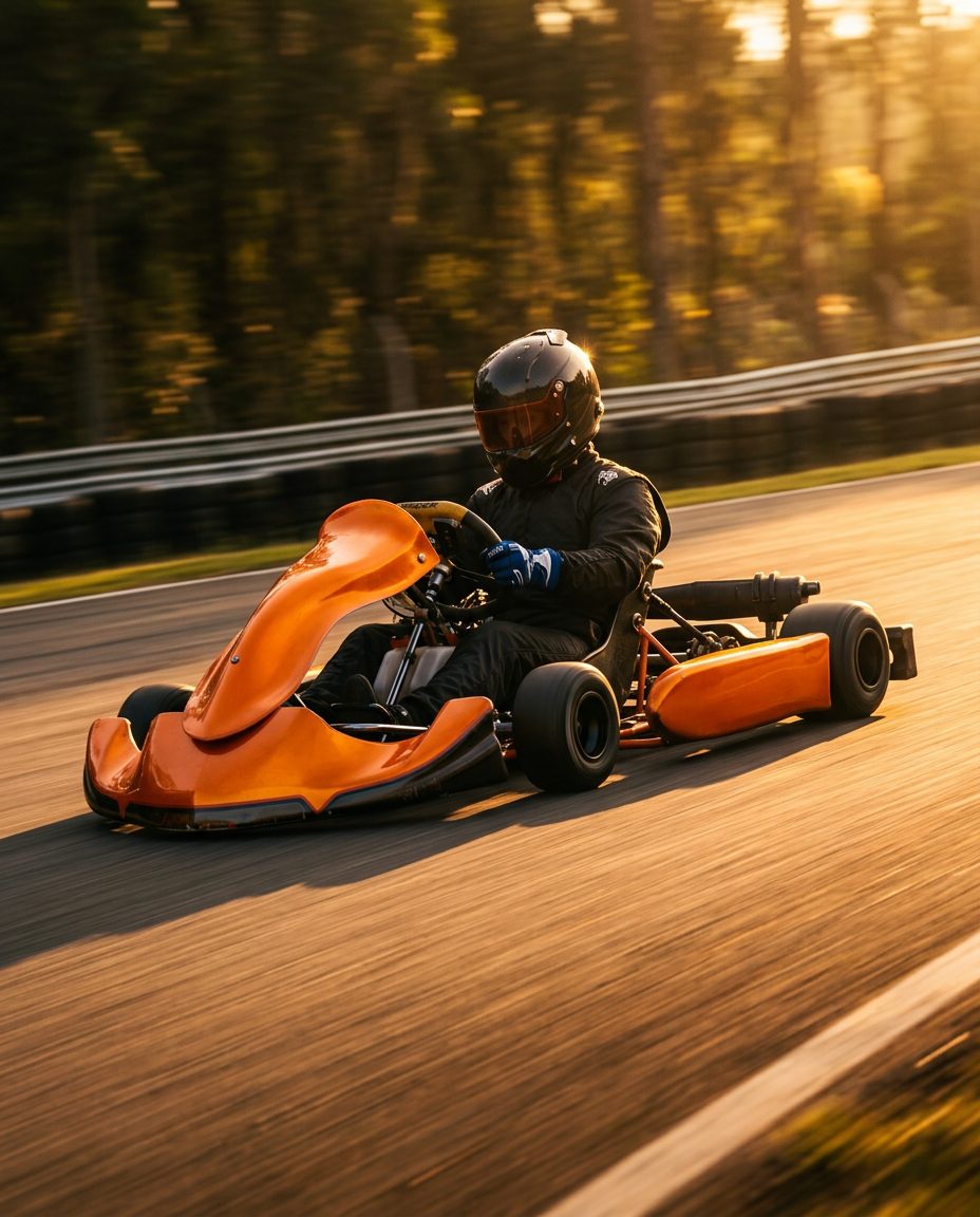 O kart do Vinicius Motta