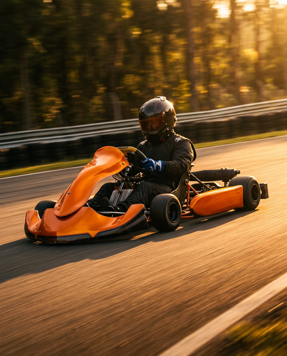 O kart do Vinicius Motta