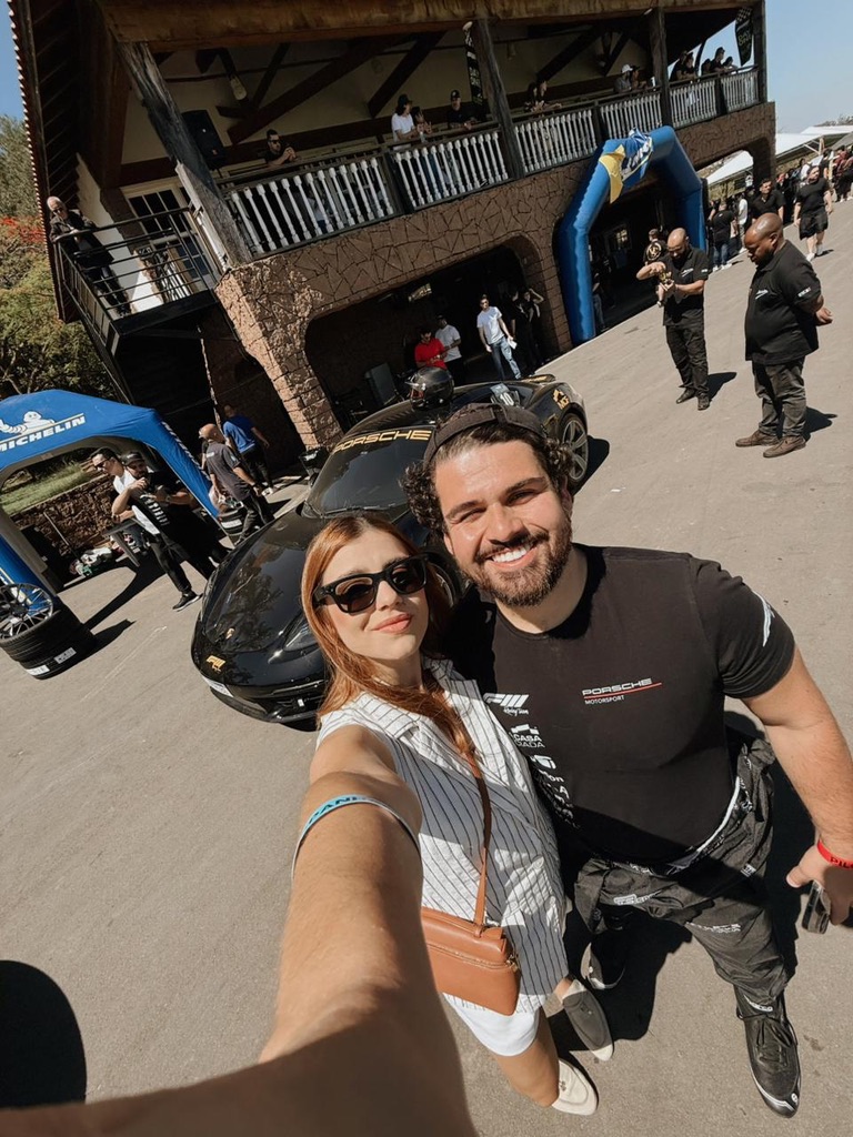 Selfie no paddock durante o Track Day